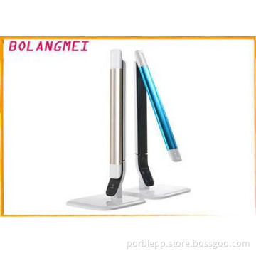 White Detachable Metal Folding LED Table Lamp , 10W LED Bed